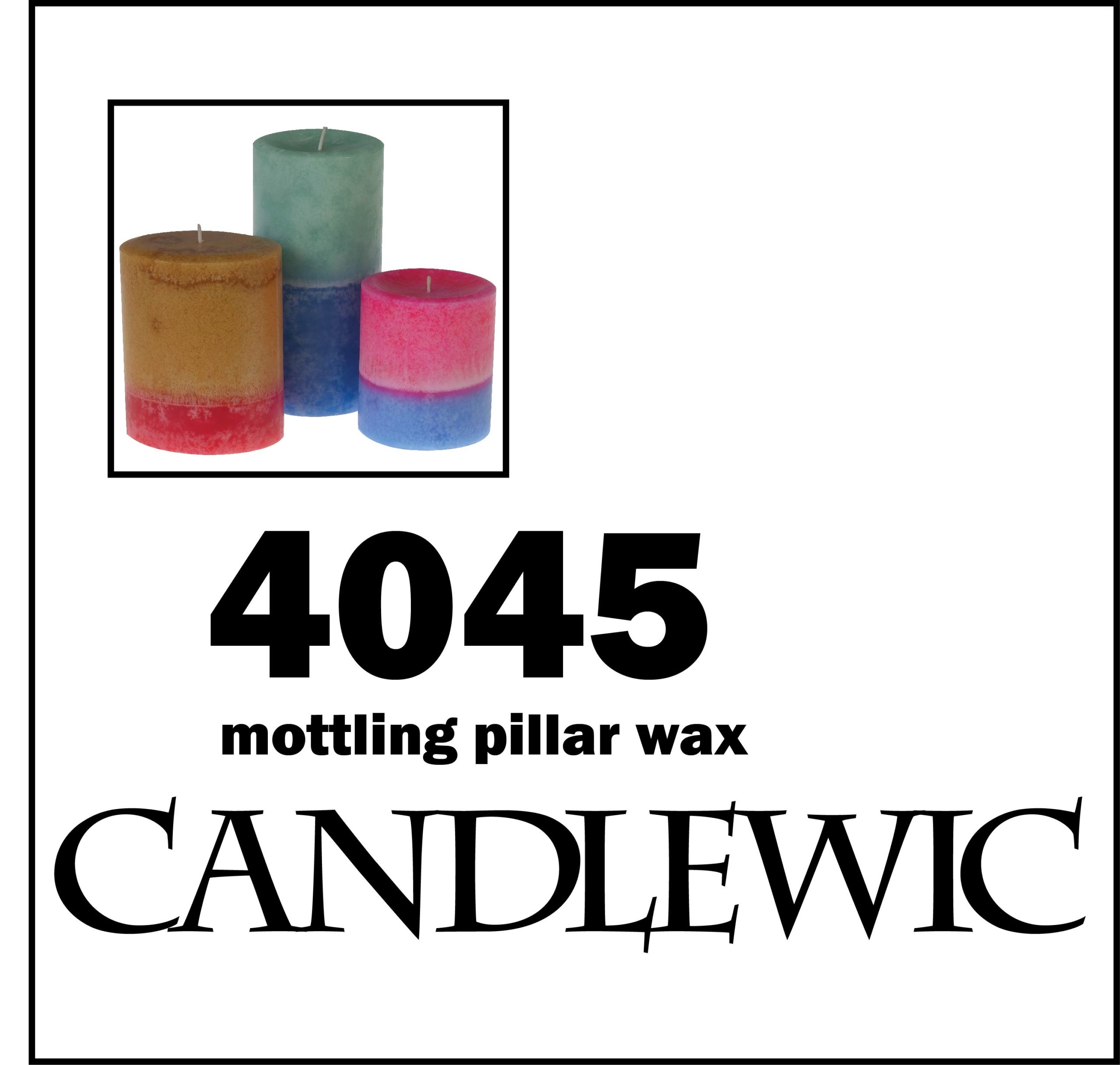 Mottling Wax for Pillar/Votive Candles - 4045H